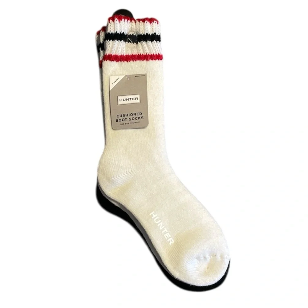Hunter NWT 2 pair cushioned boot socks